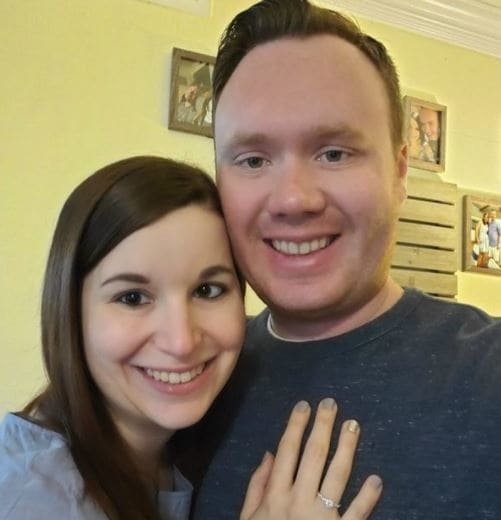 Meteorologist, Brian Walder With His Fiance, Brittany Sherman